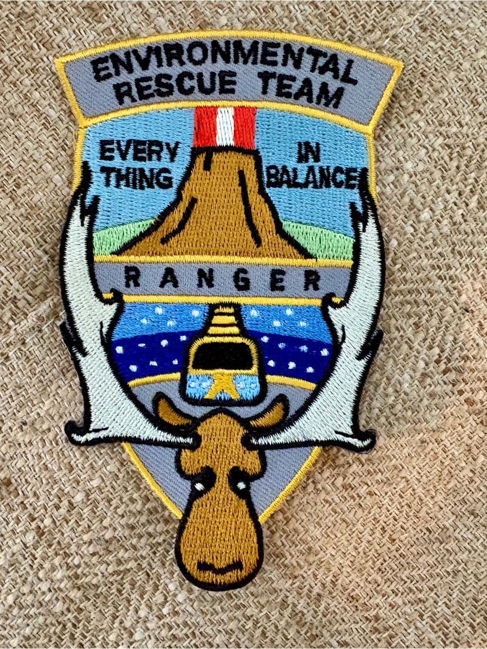 Environmental Rescue Team Ranger decorative Patch. New, never used.